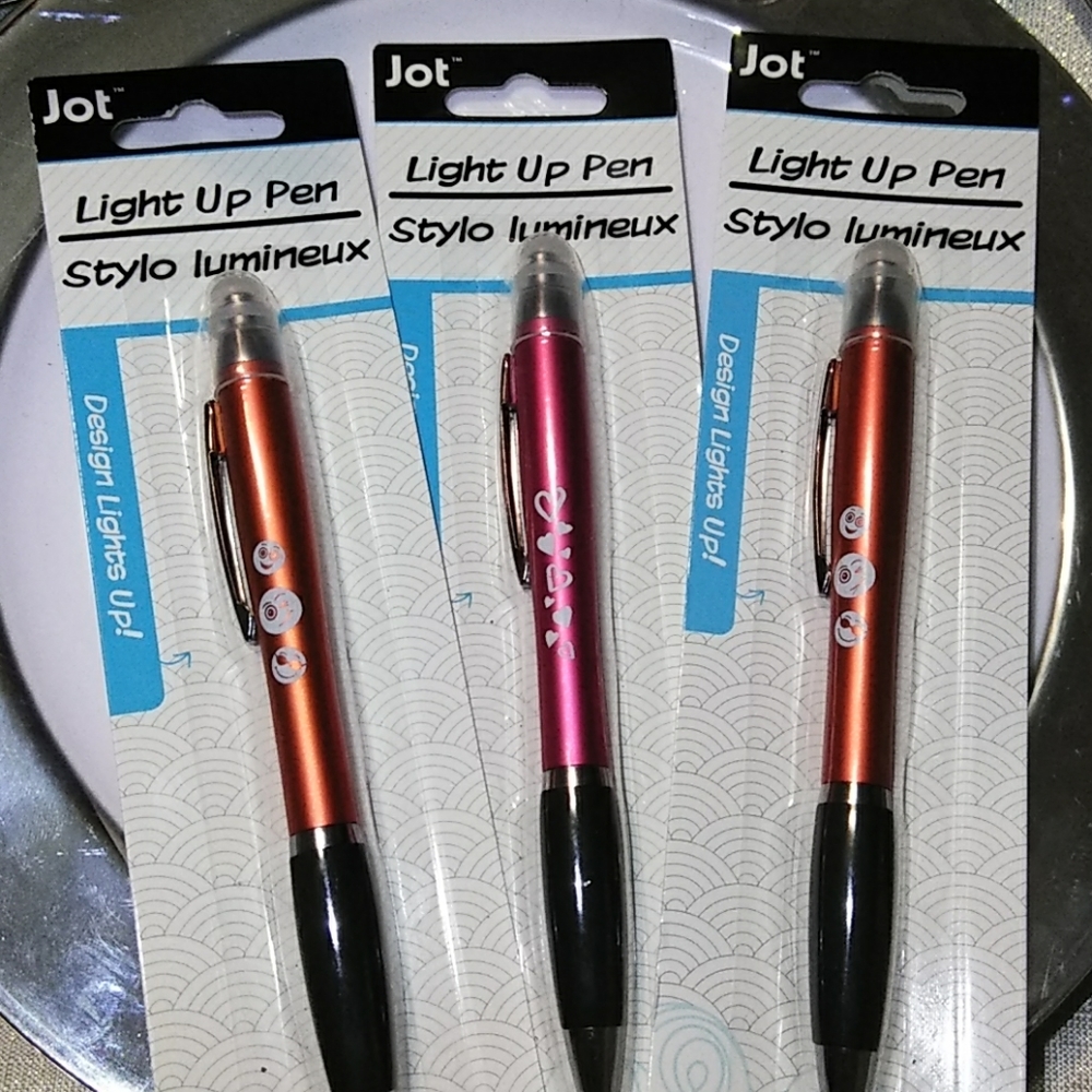 🌈Jot Light Up Pens(*1LEFT)